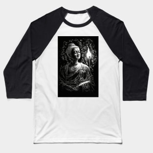 Guatama Buddha Baseball T-Shirt